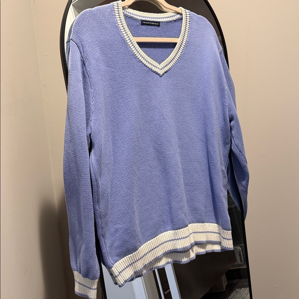 Brandy Melville Light Blue Sweater